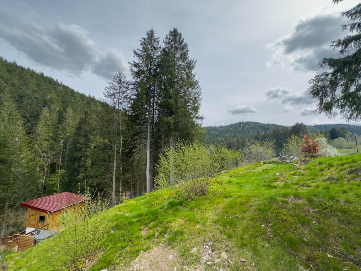 Le Refuge Perche Du Saut De La Bourrique Spa, Terrain Cloture Жерарме Екстер'єр фото
