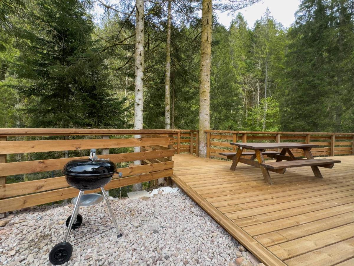 Le Refuge Perche Du Saut De La Bourrique Spa, Terrain Cloture Жерарме Екстер'єр фото