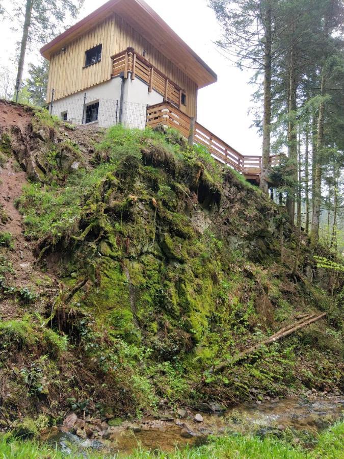 Le Refuge Perche Du Saut De La Bourrique Spa, Terrain Cloture Жерарме Екстер'єр фото