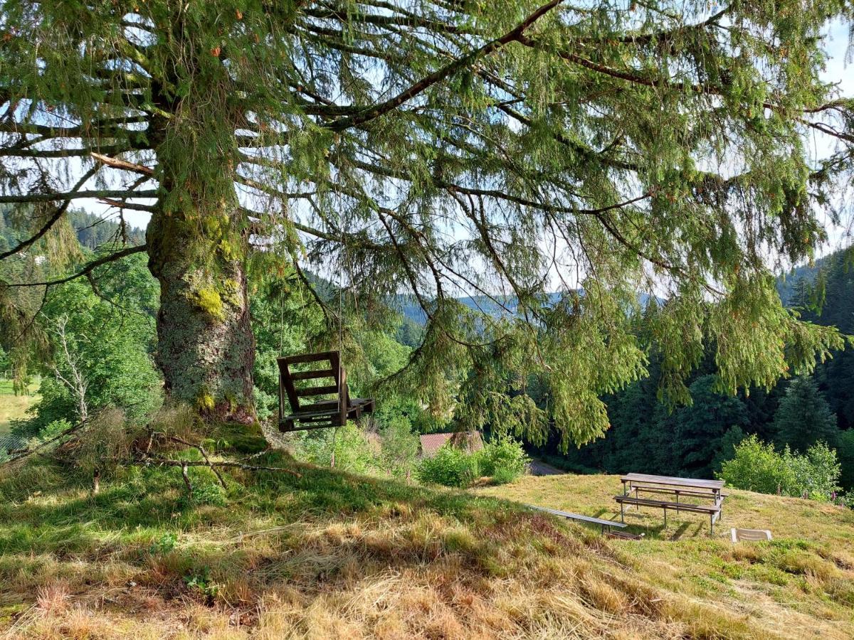 Le Refuge Perche Du Saut De La Bourrique Spa, Terrain Cloture Жерарме Екстер'єр фото